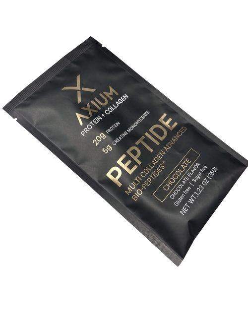 AXIUM Protein 10 sachets — official product photo