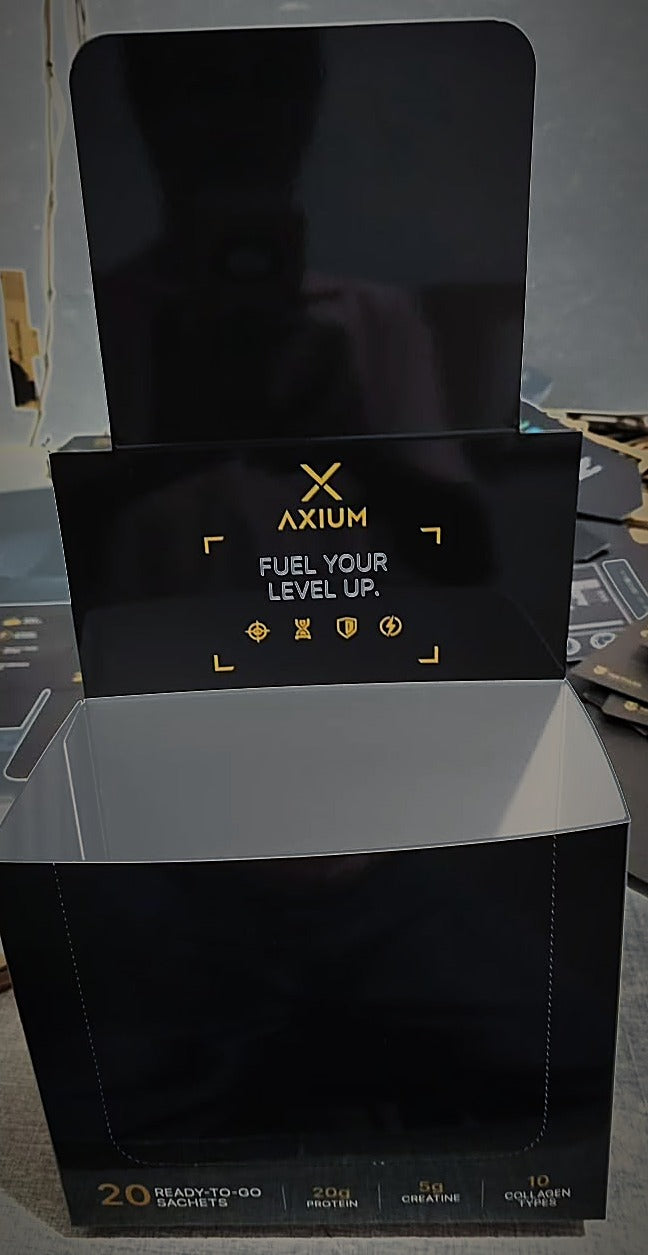 AXIUM box — open